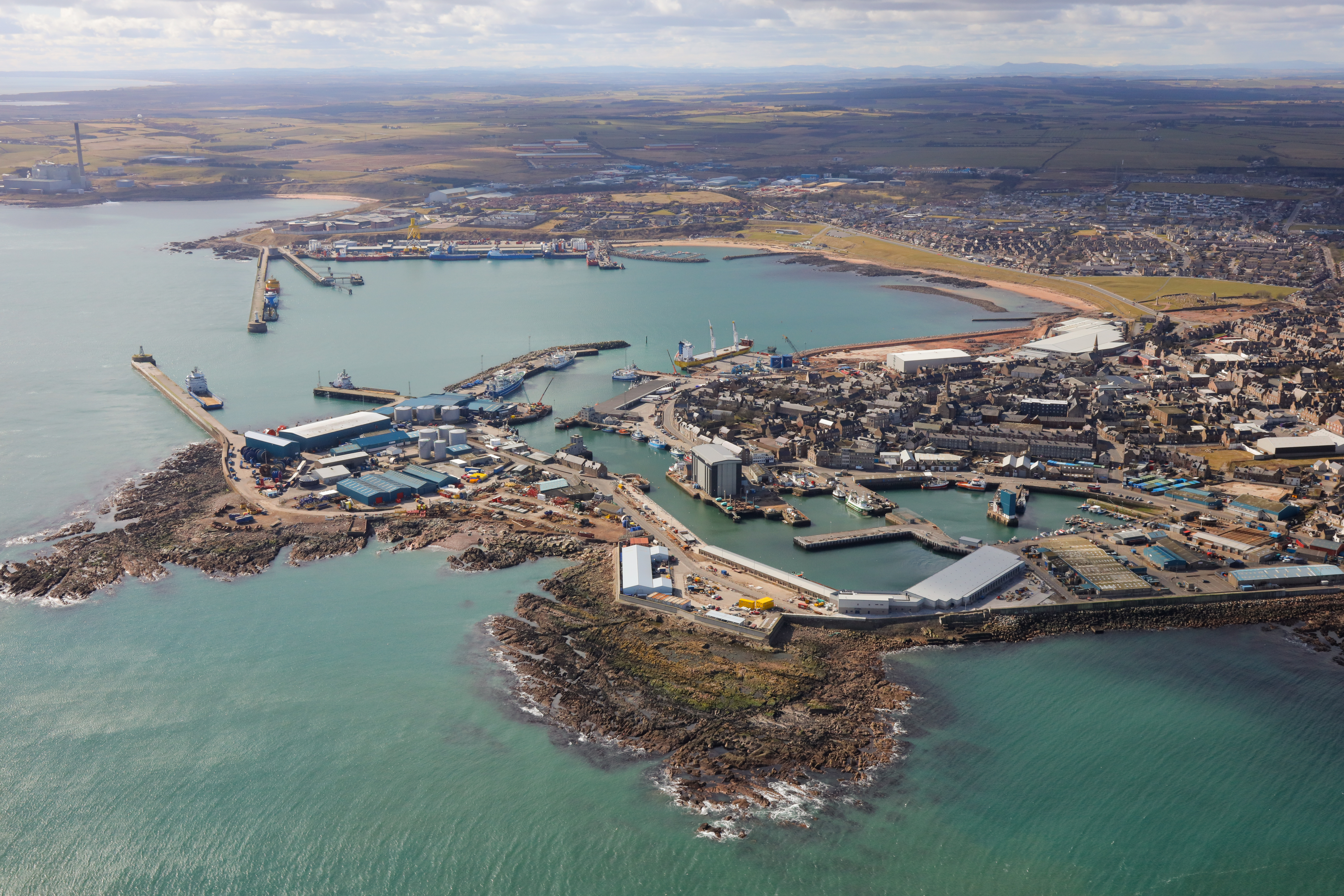 (04.b) Peterhead Harbour Deepening Project Photo